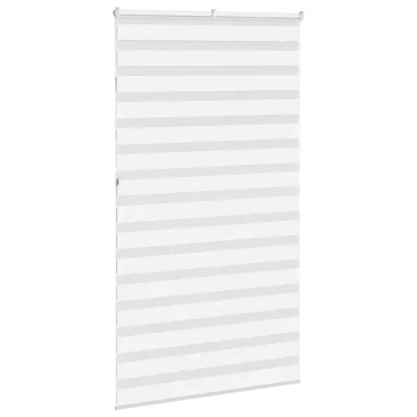 Valge sebra ruloo kettimehhanismiga, 120 x 230 cm, 100% polüester – 4