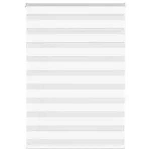 Valge sebra rulookardin kettmehhanismiga, 105 x 150 cm, 100% polüester