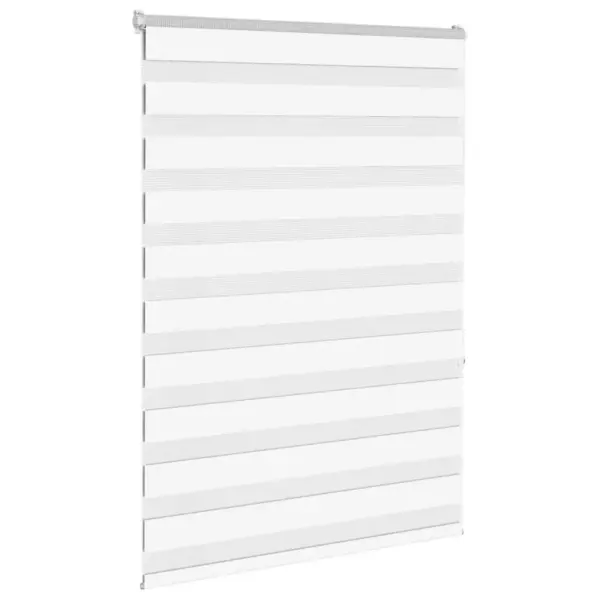 Valge sebra rulookardin kettmehhanismiga, 105 x 150 cm, 100% polüester – 3