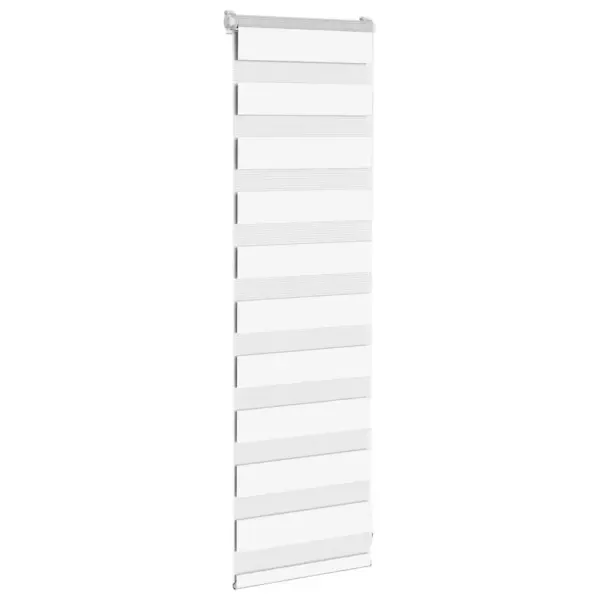 Valge sebraruloo kettmehhanismiga, 40 x 100 cm, 100% polüester, kanga laius 35,9 cm – 3