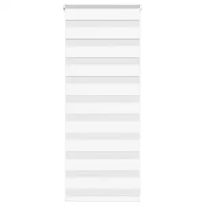 Valge sebraruloo kettmehhanismiga, 60 x 100 cm, kanga laius 55,9 cm, 100% polüester