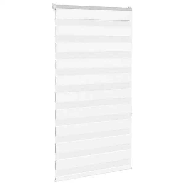 Valge sebraruloo kettmehhanismiga, 85 x 150 cm, polüester – 3