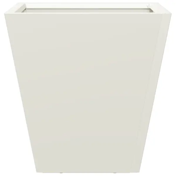 Terasest aia taimekast põhjaga, valge, 30 x 30 x 30 cm – 5