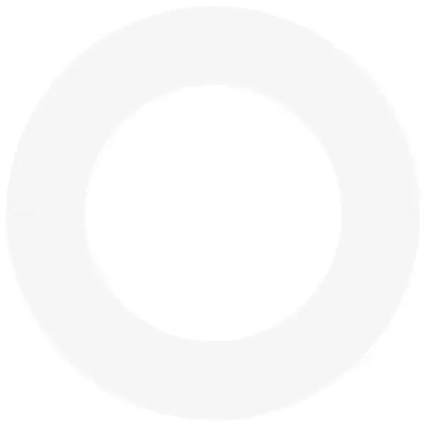 Valge terasest dekoratiivne lame puuring, Ø50/80 cm, 80 x 80 cm – 5