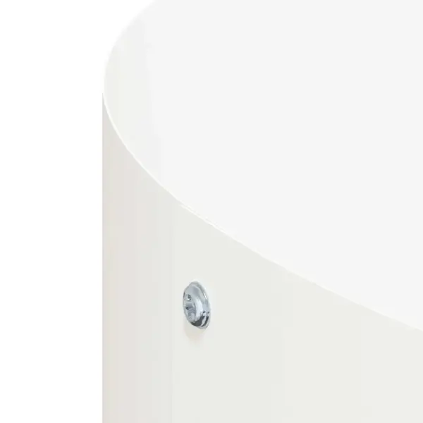 Valge terasest istutusrõngas, 5 tk, 80 x 80 x 20 cm, külmvaltsitud teras – 8