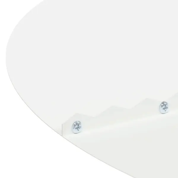 Lamedad valged terasest puuringid juureala kaitseks, 5 tk, Ø50/80 cm – 6