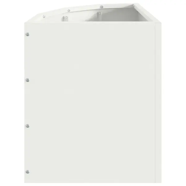 Nurga istutuskast, valge teras, 30 x 30 x 35 cm – 6