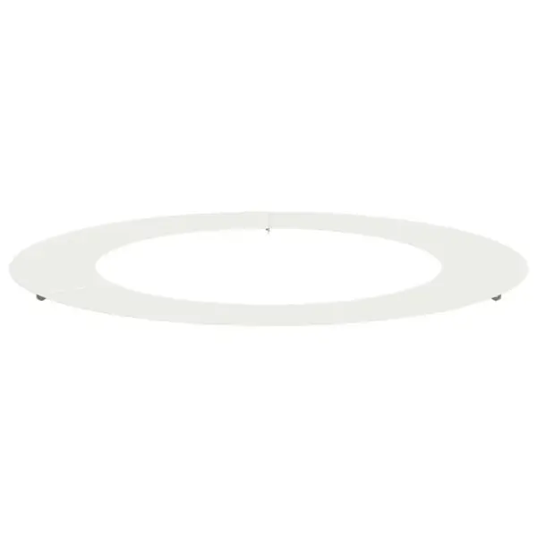 Lame terasest puuring puu ümber, valge, Ø60/90 cm – 2