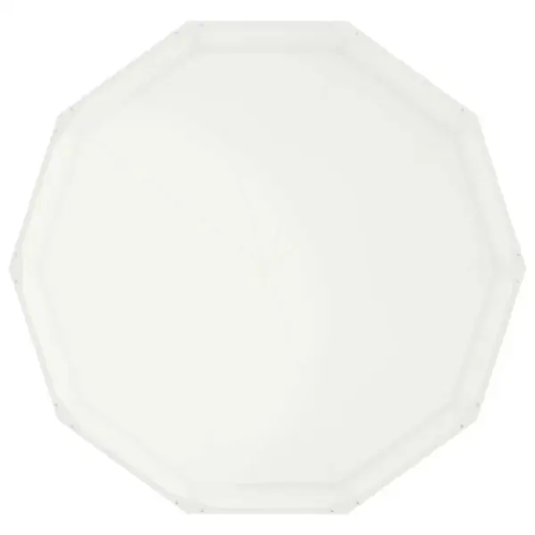 Valge terasest taimekast 120 x 120 x 35 cm – 6