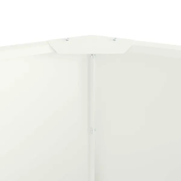 Valge terasest taimekast 120 x 120 x 35 cm – 7