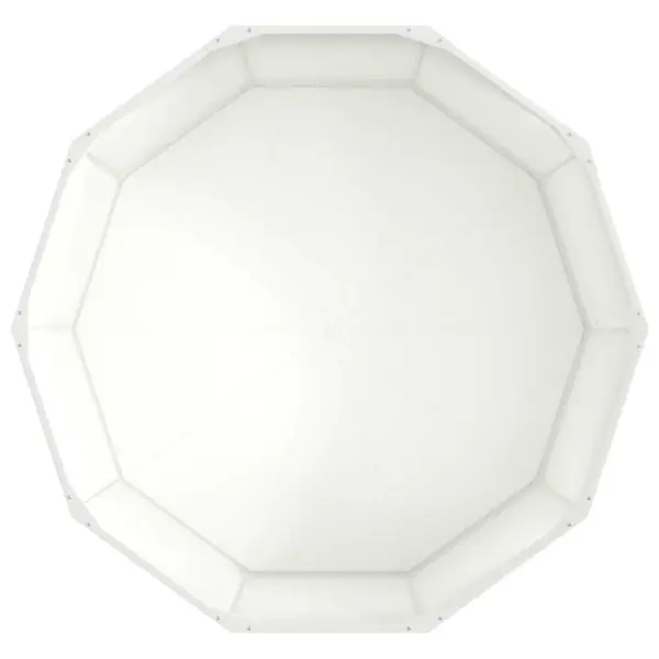 Valge terasest taimekast, 120 x 120 x 50 cm – 6