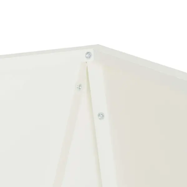 Valge terasest taimekastide komplekt, 2 tk, 50 x 50 x 75 cm - 8