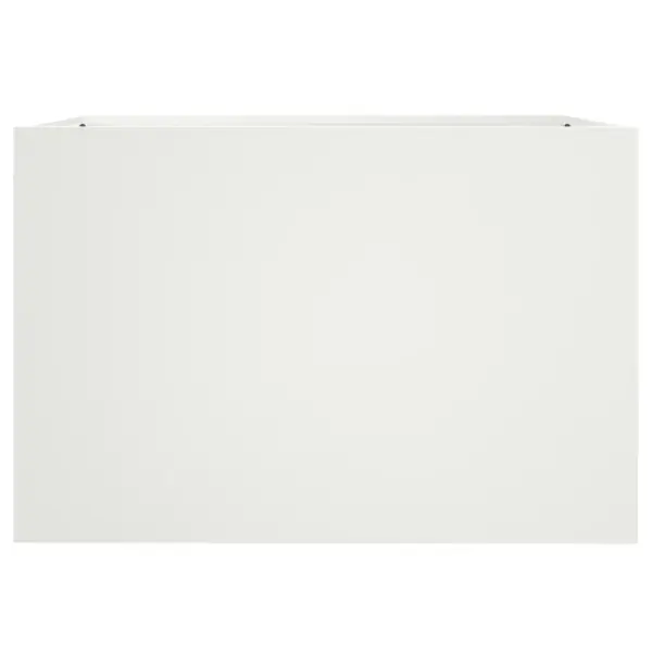 Valge külmvaltsitud terasest taimekast, 62 x 47 x 46 cm – 5