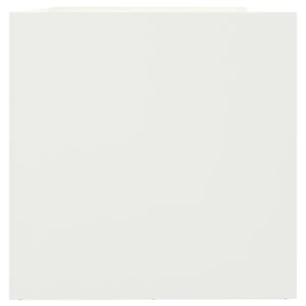 Valge külmvaltsitud terasest taimekast, 62 x 47 x 46 cm – 6