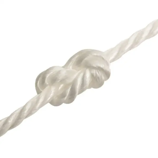 Valge polüpropüleenist töököis, 16 mm, 100 m – 5