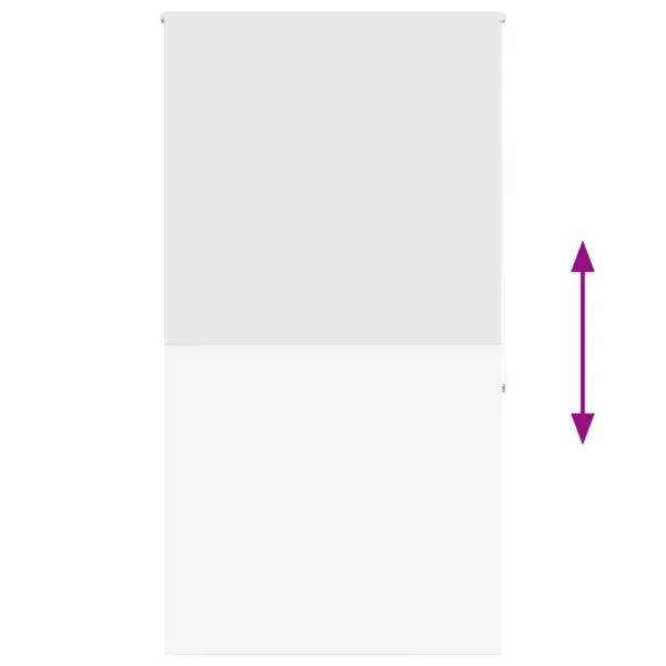 Valge veekindel duširuloo kettimehhanismiga, 140 x 240 cm, PEVA, alumiiniumsiin – 5