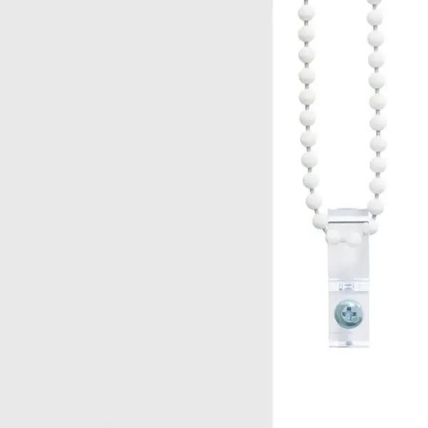 Valge veekindel duširuloo mitme paigaldusviisiga, PEVA, 60 x 240 cm – 8