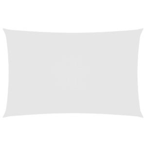 Veekindel oxford-kangast päikesepuri, ristkülikukujuline, valge, 5 x 8 m