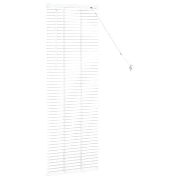 Valge alumiiniumist Veneetsia ruloo 130 x 50 cm – 6