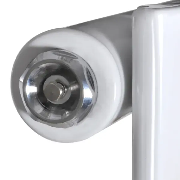 Valge vertikaalne terasradiaator, 350 W, 311 x 900 mm – 5