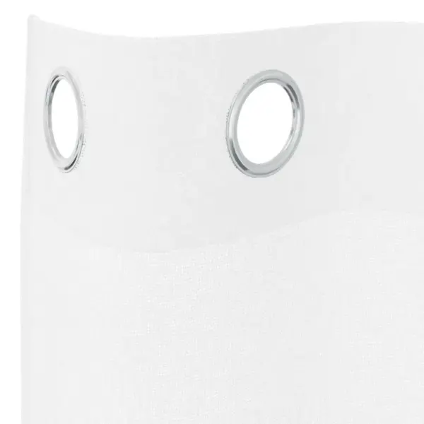 Valge voile-kardin, 2 tk, 140 x 140 cm, polüester – 5