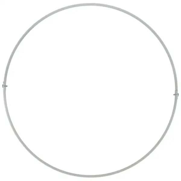 Valged istutusrõngad aeda, 5 tk, külmvaltsitud teras, 40 x 40 x 20 cm – 7