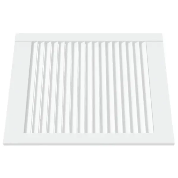 Valged männipuidust lamellkapiuksed, 4 tk, 61,5 x 49,4 cm – 3