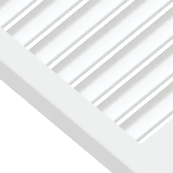 Valged männipuidust lamellkapiuksed, 4 tk, 61,5 x 49,4 cm – 4