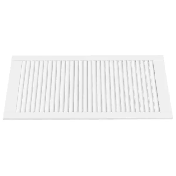 Valged lamellkapiuksed männipuidust, 2 tk, 99,3 x 49,4 cm – 3