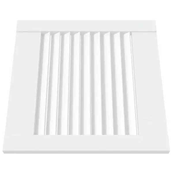 Lamellkapiuksed männipuidust, 2 tk, valge, 39,5 x 39,4 cm – 3