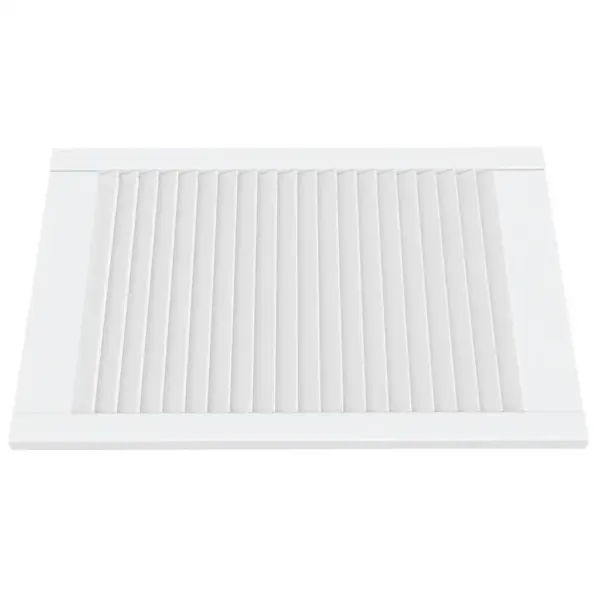 Valged lamellkapiuksed männipuidust, 4 tk, 69 x 49,4 cm – 3