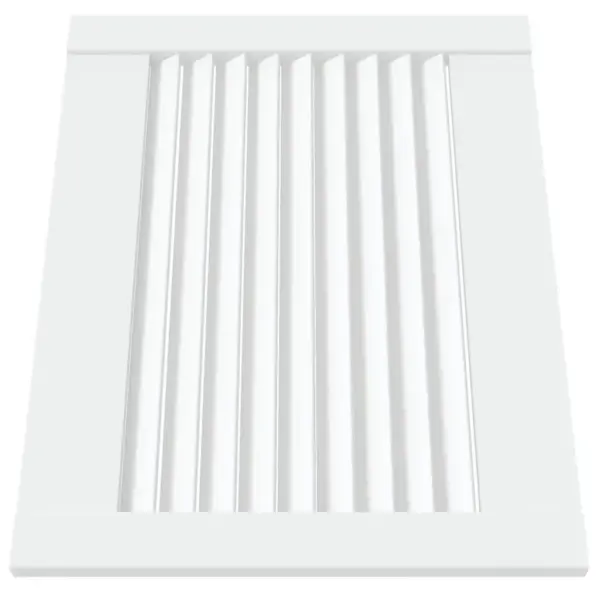 Valged männipuidust lamellkapiuksed, 4 tk, 39,5 x 49,4 cm – 3