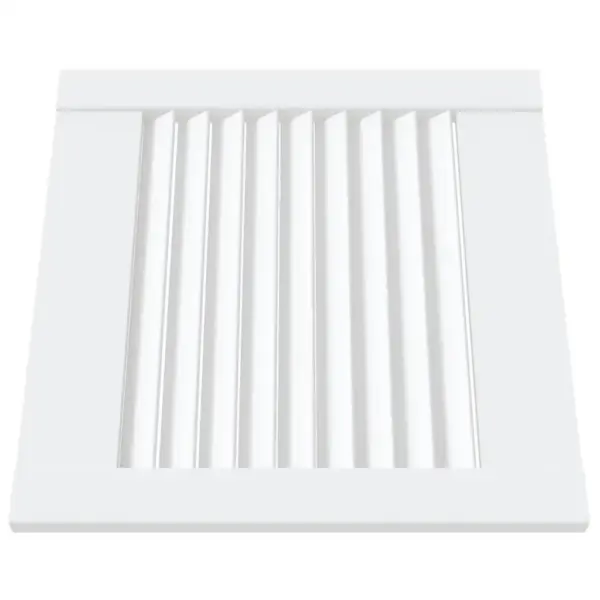 Valged männipuidust lamellkapiuksed, 4 tk, 39,5 x 39,4 cm – 3