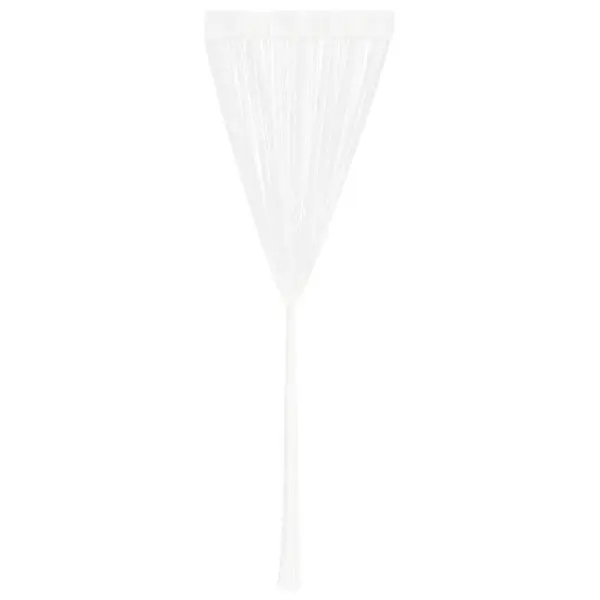 Valged polüester nöörkardinad uksele ja aknale, 2 tk, 100 x 250 cm – 5