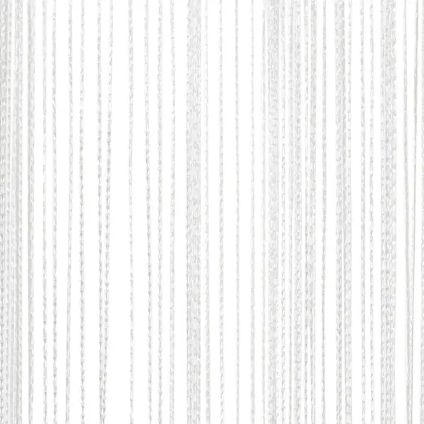 Valged polüester nöörkardinad uksele ja aknale, 2 tk, 100 x 250 cm – 8