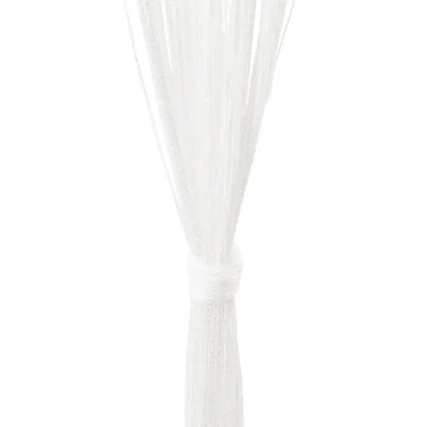 Valged nöörkardinad uksele ja aknale, 2 tk, 140 x 250 cm – 7