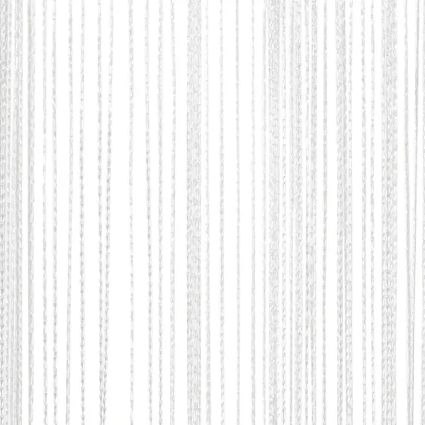 Valged nöörkardinad uksele ja aknale, 2 tk, 140 x 250 cm – 8