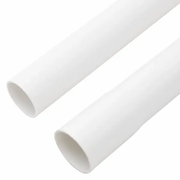 Valged PVC kaablikanalid, Ø30 mm, 30 m komplekt, kruvitav – 5