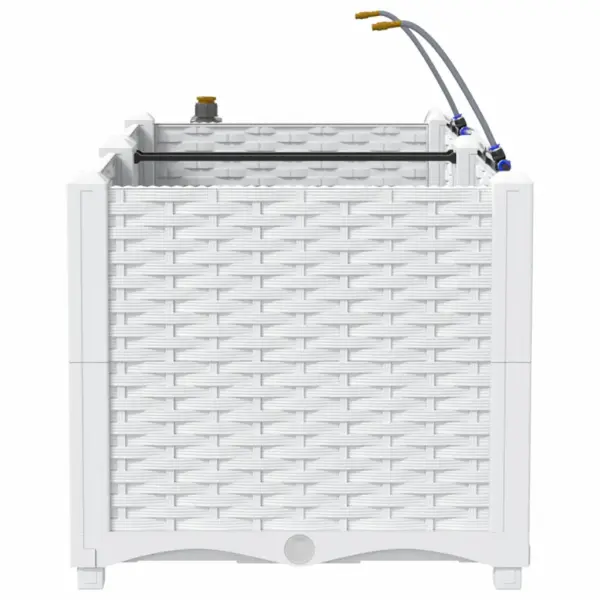 Terasest aia istutuskastid isekastmissüsteemiga, 2 tk, valge, 80 x 40 x 37,5 cm – 7