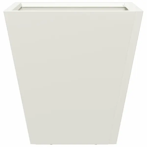Aia taimekastid põhjaga, 2 tk, valge külmvaltsitud teras, 30 x 30 x 30 cm – 6
