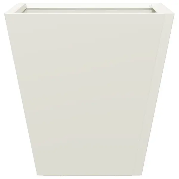 Aia taimekastid põhjaga, 2 tk, valge külmvaltsitud teras, 30 x 30 x 30 cm – 7