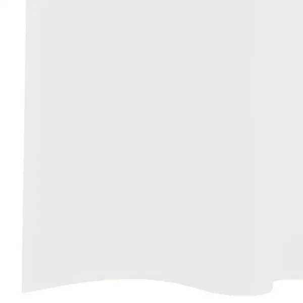 Poolläbipaistvad vardataskuga kardinad, 2 tk, valge, 140 x 175 cm – 5