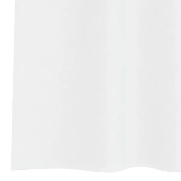 Läbipaistvad voile-kardinad, 2 tk, valge polüster, 225 x 140 cm - 6