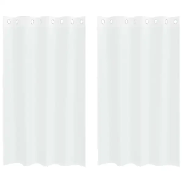 Valged voile-kardinad, 2 tk, polüester, 175 x 140 cm – 2