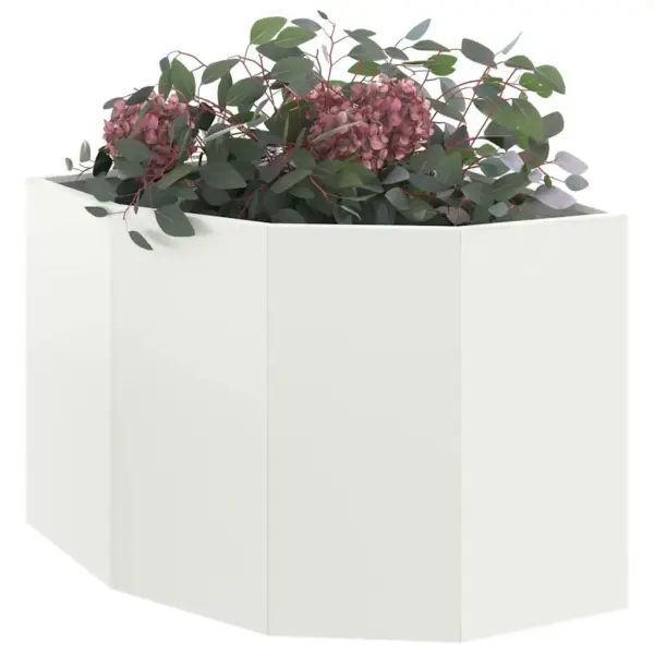 Nurga aiakast, valge teras, 60 x 60 x 50 cm – 3