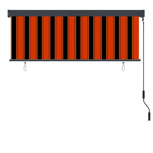Väliruloo käsivändaga, 160 x 250 cm, oranž/pruun, laepaigalduseks – 4