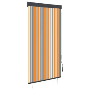 Käsivändaga väliruloo UV-kaitsega, 80 x 250 cm, oranž triibuline
