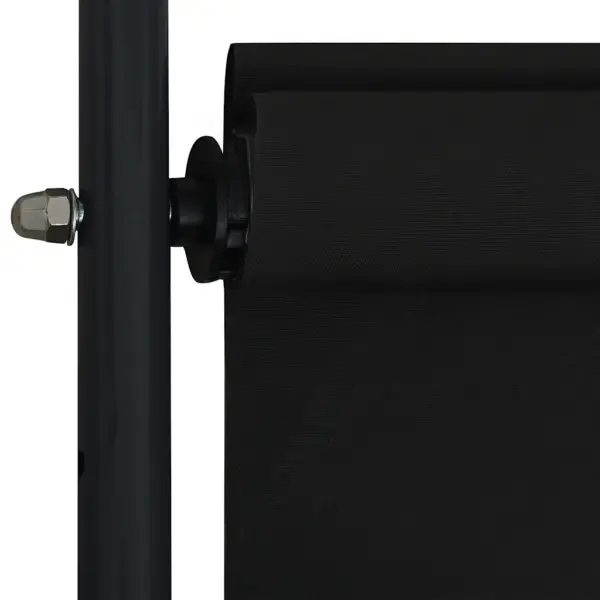 Väliruloo käsivändaga ja reguleeritavate postidega, antratsiithall, 120 x 270 cm – 6