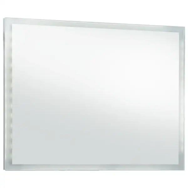 Vannitoa LED-seinapeegel ümberringi valgustusega, hõbedane, 100 x 60 cm – 4