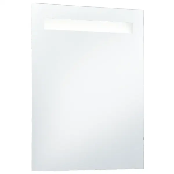 Vannitoa LED-seinapeegel ribavalgustiga, hõbedane, 60 x 80 cm, IP44 – 4